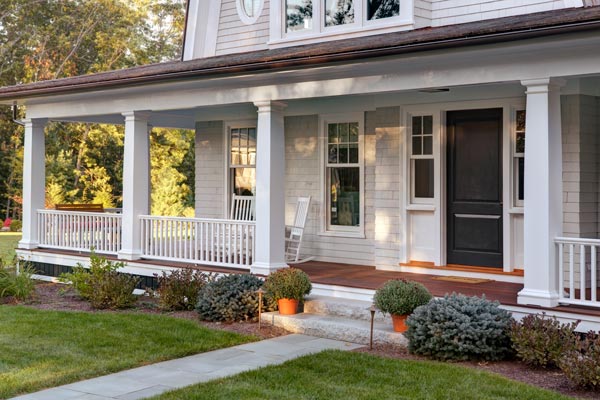 Home porch exterior